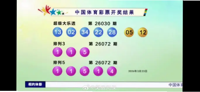 排列三开奖结果快速查询方法